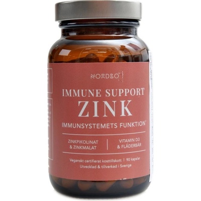 Nordbo Zink Immune Support 90 kapsúl