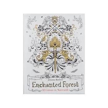 Enchanted Forest: 12 Colour-in Notecards - Col- Johanna Basford