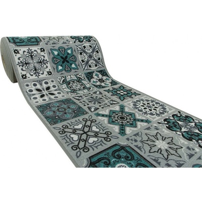 Nej-koberce Patchwork tyrkys metráž 67 cm