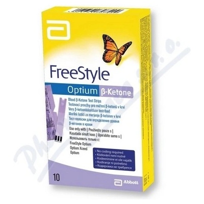 FreeStyle Optium beta-ketone 10 ks