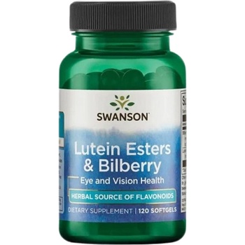Swanson Lutein Esters & Bilberry [120 Гел капсули]
