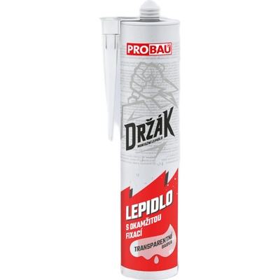 PROBAU Montážní lepidlo transparentní 290 ml