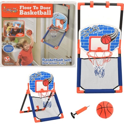 vidaXL Детски баскетболен комплект многофункционален за под или стена (80350)