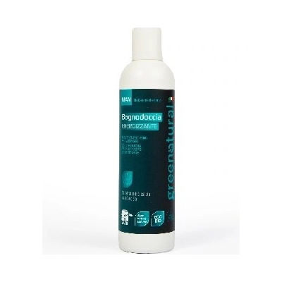 Greenatural Povzbuzující sprchový gel pro muže BIO 250 ml