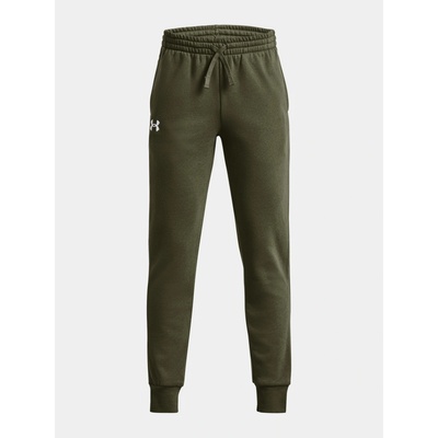 Under Armour Chlapecké tepláky UA Rival Fleece Joggers Zelená