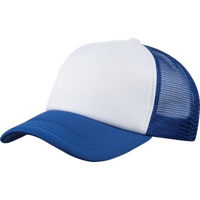 Baseballová TRUCKER so sieťkou Black/Black royal/white