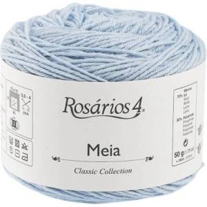 Rosários 4 Meia 14 Baby Blue Плетива прежда (7081601401)