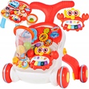 Haunger 2v1 s hracím stolečkem Active Table červené