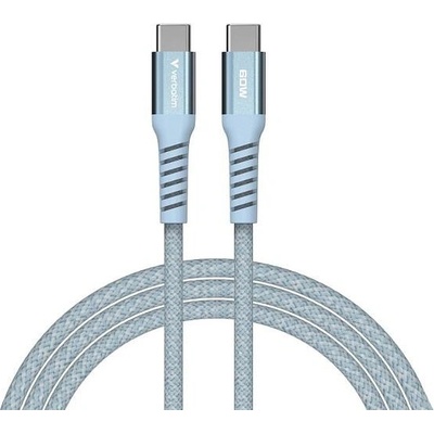 Verbatim 31852 USB, USB C samec - USB C samec, 60W, 1.2m, modrý