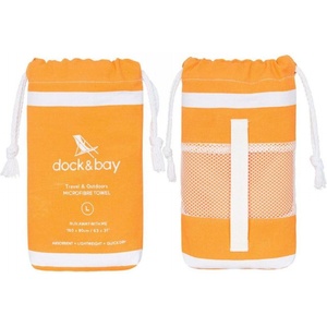 Dock&Bay UK Бързосъхнеща кърпа за спорт Оранж