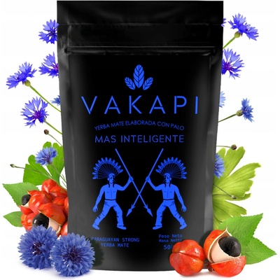 Natural Vitality Yerba Maté Vakapi Mas Inteligente 500 g