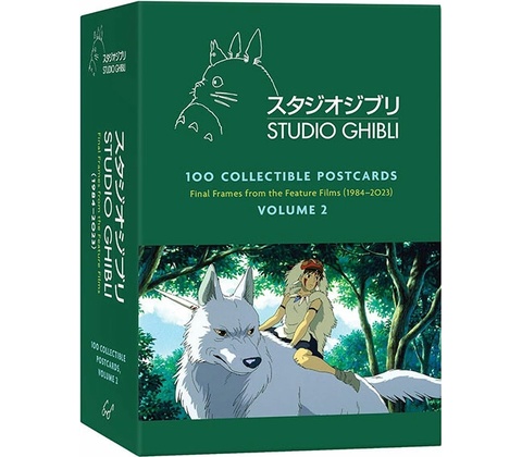 Studio Ghibli 100 Postcards Volume 2
