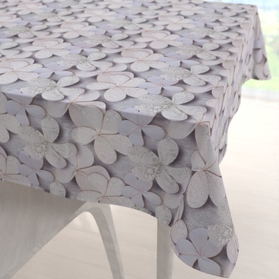 Biante obrus PML-032 Designové kvety na sivom 100x100cm