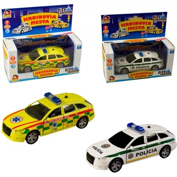 Corbi Toys Auto záchrannej zdravotnej služby a polície
