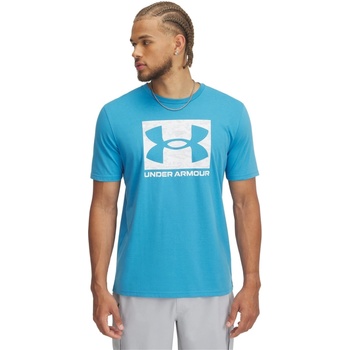 Under Armour ABC Camo Boxed Logo Short Sleeve - Blue
