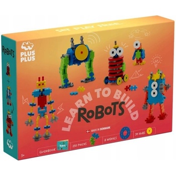 Plus-Plus Skládej podle čísel - Roboti 275 ks
