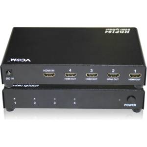 VCOM Кабел Vcom HDMI Selector 4x1 - DD434 (DD434)