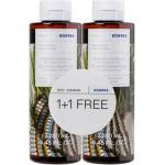 KORRES Промо Душ - гел Кедър, KORRES Renewing Shower Gel Forest Cedar - 250ml 1+1 GIFT