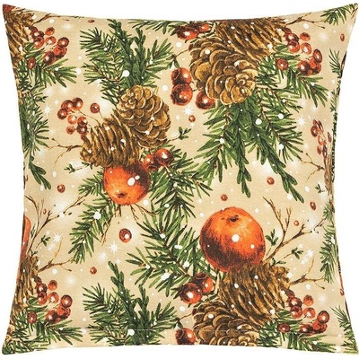 Bellatex 55/125 vankúš Vianoce béžová 40x40