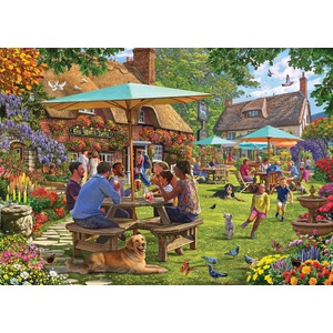 Falcon - Puzzle Steve Crisp: Summer at the Pub - 1 000 piese
