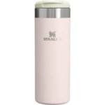 STANLEY 1913 Aerolight Transit Thermo Mug 0.47L - Keeps Hot for 6 Hours - Dishwasher Safe - Coffee Mug To Go Leak-Proof - Compatible with Common Car Drink Holders - Thermos Flask - Rose - 100000107946