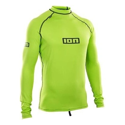 top ION Promo Rashguard Men LS Lime Green