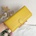 Портмоне Естествена кожа Bright Yellow - Модел 1289