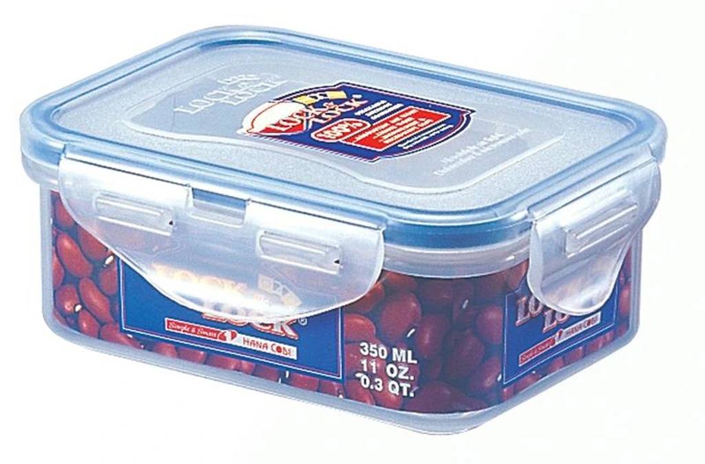 Lock & Lock HPL806 Multi-Purpose Storage Boxes Set of 12 HPL 806 per 350 ml Set by wns-emg-World