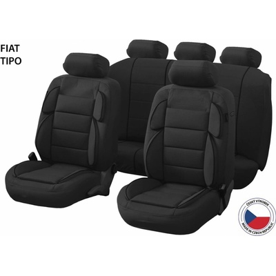 Autopoťah Cappa Perfetto YL Fiat Tipo černá
