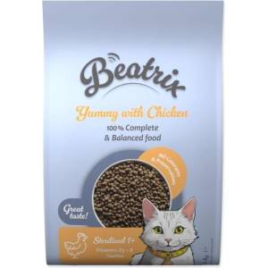 BEATRIX Sterilised с пилешко месо 1, 4 кг (773-854520)