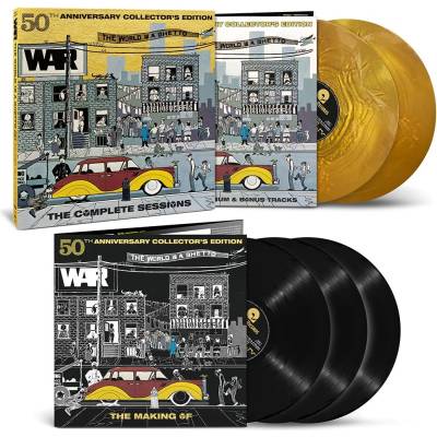 Warner War: World Is A Ghetto (Coloured Gold & Black, RSD 2023) - 5Vinyl (LP) (067835)