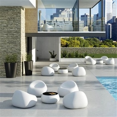 Euro 3 Plast S.p.A. Gumball Armchair 6245 matné bílé