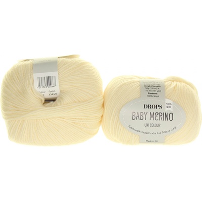 Drops Baby Merino 02 smetanová