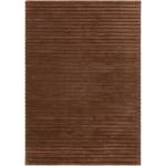 Asiatic Carpets Тъмнокафяв ръчно изработен вълнен килим 160x230 cm - Asiatic Carpets (LINI160230COCO)