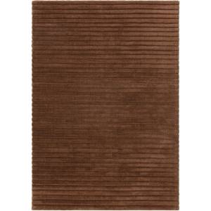 Asiatic Carpets Тъмнокафяв ръчно изработен вълнен килим 160x230 cm - Asiatic Carpets (LINI160230COCO)