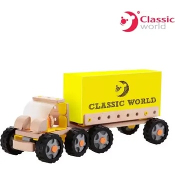 Image 1 of Classic World Дървен контейнеровоз 55 части - Classic World