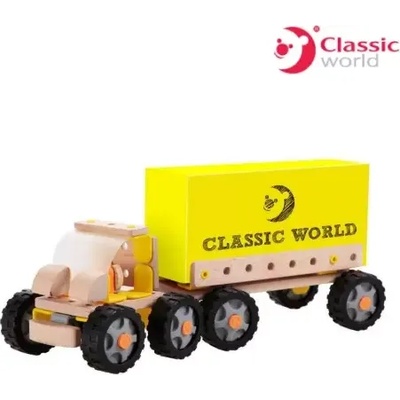 Classic World Дървен контейнеровоз 55 части - Classic World