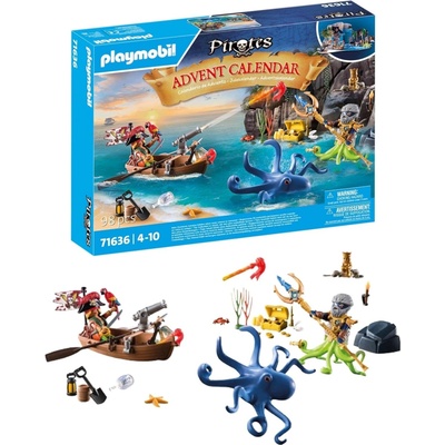 PLAYMOBIL PLAYMOBIL Pirates 71636 Adventný kalendár: Piráti, 24 prekvapení
