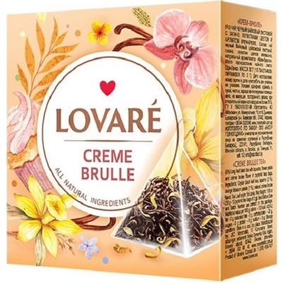 Lovaré Čaj Creme Brulee 15 pyramid