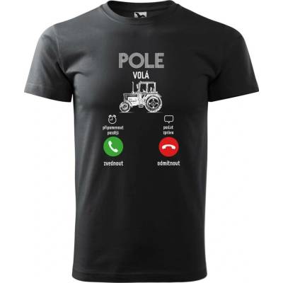Dobrý Triko pánské tričko Pole volá Ebony grey