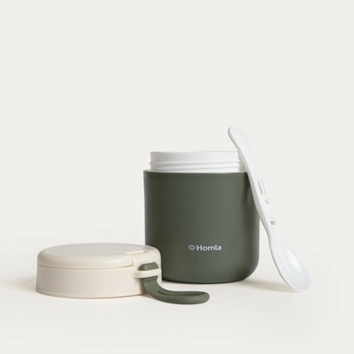 Obedový box POPPIE zelený na jogurt 783364 380 ml