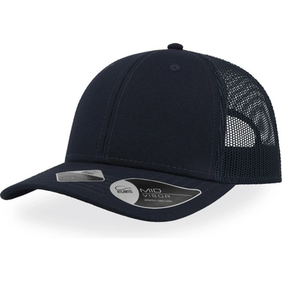 Atlantis Headwear Recy Three 6 panelová síťovaná COT33609085799-navy/navy Navy