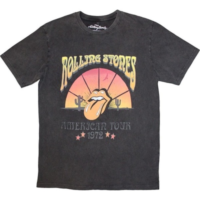 The Rolling Stones Desert '72 Stone Wash Charcoal Grey L Риза (RSSTNW261MC03)