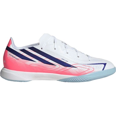 adidas F50 HYPERFAST LEAGUE IN J Bílá Růžová Tmavě modrá Světle modrá