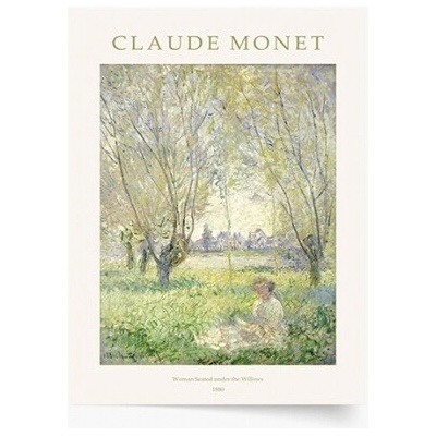 Plagát Monet - Woman Seated under the Willows 70x100 - 78066