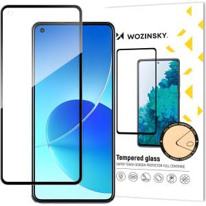 Wozinsky защитно закалено стъкло за Oppo Reno6 4G - Черен KP13377