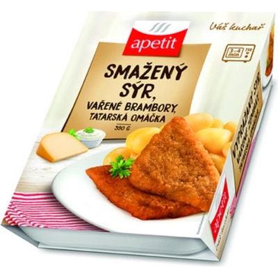 Apetit Smažený sýr s bramborami a tatarskou omáčkou 390 g