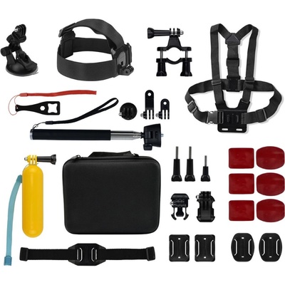 Xmart Комплект аксесоари за екшън камери 27 в 1 Xmart CA-27 (16510)