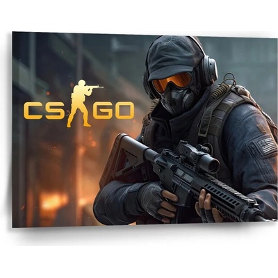 Sablio Obraz CS:GO Vojak 2 - 90x60 cm