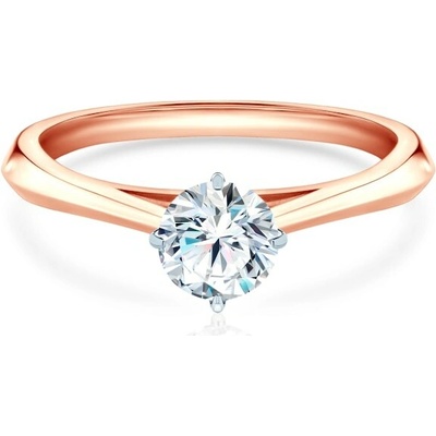Savicki Zásnubný prsteň The Light dvojfarebné zlato laboratórny diamant DL R3 1 LAB RB